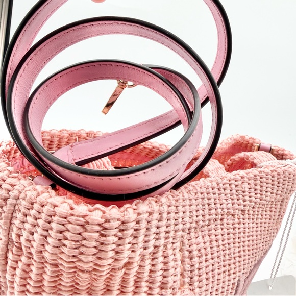 Jimmy Choo East West Raffia Bag - Picture 9 of 9